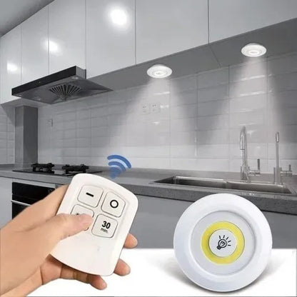 LAMPARAS LUZ LED X 3 PORTATIL INALAMBRICA