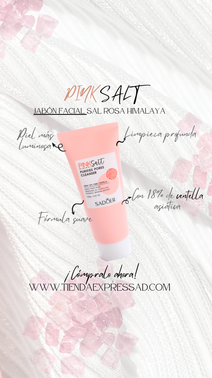 KIT SADOER SAL ROSA HIMALAYA CON CENTELLA ASIÁTICA + ÁCIDO HIALURÓNICO