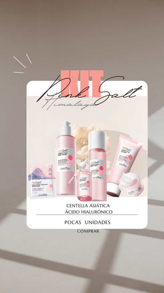 KIT SADOER SAL ROSA HIMALAYA CON CENTELLA ASIÁTICA + ÁCIDO HIALURÓNICO